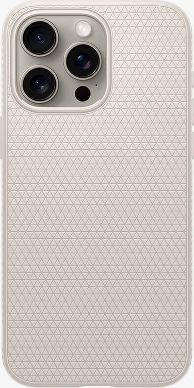 Spigen Liquid Air - natural titanium - iPhone 15 Pro