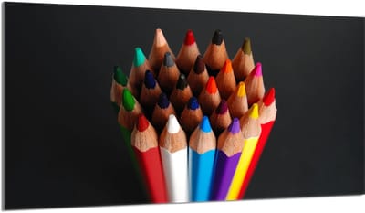 TMK ArtDeko Serie - Kleurvolle Glazen Beschermplaat - 90x52 cm - Veilig - Voor alle Fornuizen