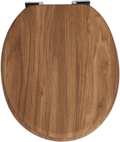 Namajunas - WC-brillen - Wc bril softclose - Toilet bril - Universele vorm WC Bril - MDF hout - Antibacterieel - Woudhout - Met Deksel - RVS Bevestiging - Easy Clean - Snelle montage en demontage - Inclusief Bevestigingsmateriaal