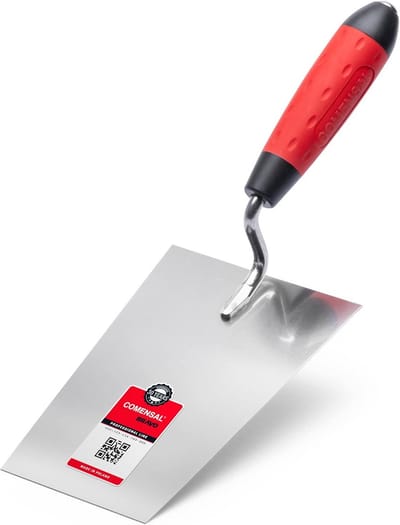 Professionele Gipsplamuur Troffel 180 mm RVS met Antislip Softgrip