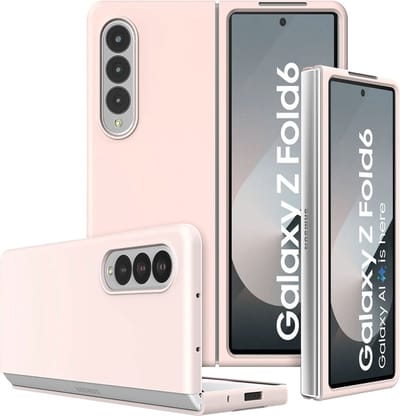 Hoesje geschikt voor Samsung Galaxy Z Fold 6 – Extreme Shock Case – Liquid Back Case Cover Rose