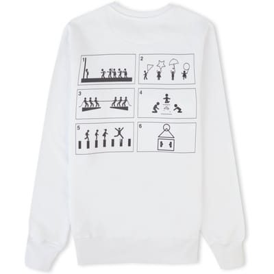 Squid Game Game Play Sweater - Wit - L