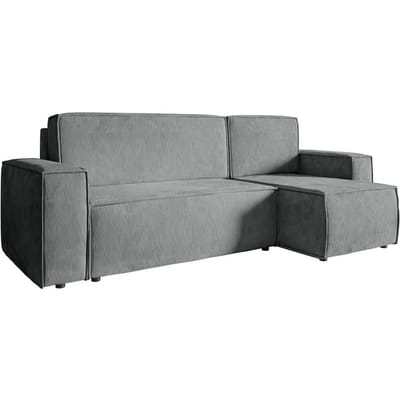 Hoekbank met slaapfunctie Crusado links/rechts chenille | Selsey Design