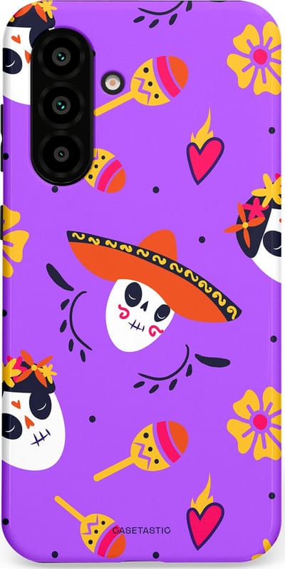 Casetastic Hoesje Geschikt voor Samsung A56 / A36 - Stijlvolle Beschermende Duo-layer Case - Muertos sombrero
