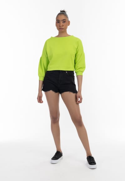 Mymo Sweatshirt Dames kalk