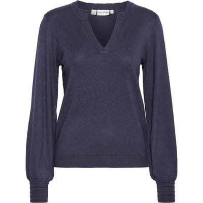 Vrouwentrui met volantkraag Pulz Jeans Sara
