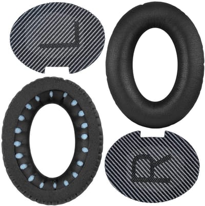 Dailygoody - Oorkussens voor Bose QC35 - Vervangende Oorkussens - Duurzaam en Comfortabel - Zacht Proteïneleer - Geschikt voor Stille Comfort 35 II