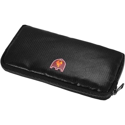 Tragbarer sicherer Organizer feuerfeste Tasche, wasserabweisende Tragebox zwart