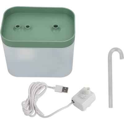 1.5L Kattenwaterfontein Stil Automatische Circulatiestroom Waterdicht Drinkfontein voor Huisdieren met gray