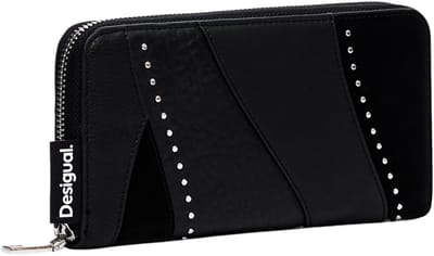 Desigual Kahlo Portemonnee 21 cm - Dames - Horizontaal - black