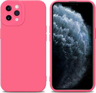 Cadorabo Hoesje geschikt voor Apple iPhone 11 PRO in FLUID ROOD - Beschermhoes gemaakt van flexibel TPU silicone Cover Fluid Case