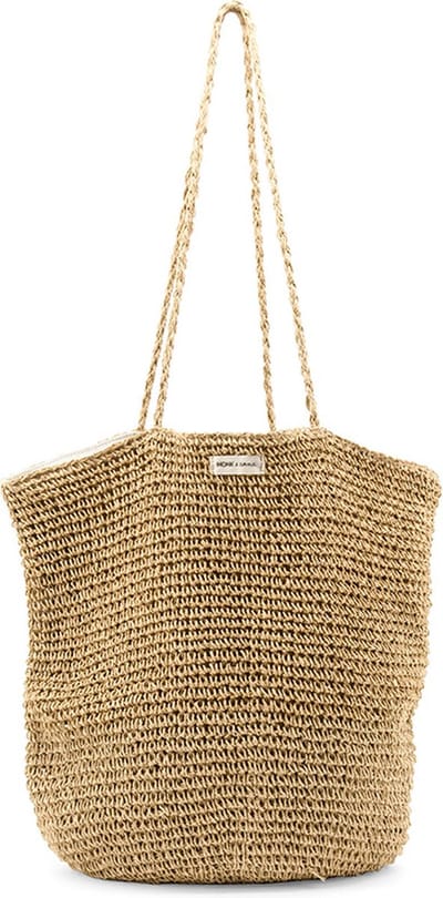 Monk and Anna - Tsue Straw Bag - Rieten Tas • Urban Sunset - 51 x 49 cm