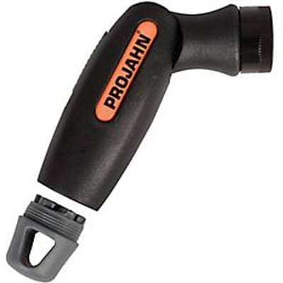 Projahn multi-handgreep, voor reciprozaagblad, 1/2" + 1/4" bevestiging, hoekverdraaiing, draaibare montagering, zwart