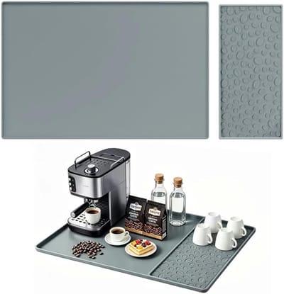 Dailygoods - Siliconen Afdruipmat met Hittebestendige Eigenschappen - Voor Koffiezetapparaten
