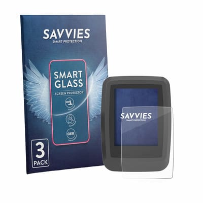 3 Stuks Savvies Screenprotector - geschikt voor Ananda D16 TFT-Display - beschermfolie glas transparant