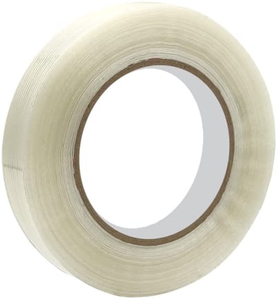 Dailygoods- Filamentband 20 mm x 50 m - Versterkt met Glasvezel - Slijtvast - Vochtbestendig - UV-bestendig - Geschikt voor Verpakking en Afdichting - Verpakkingstape