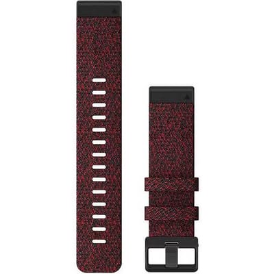 Garmin - Textielbandje - Fenix 5S/6S - 22 mm - Zwart