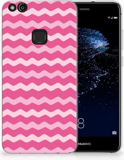 Huawei P10 Lite TPU bumper Waves Pink
