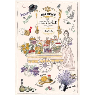Theedoek - les marches de provence Winkler