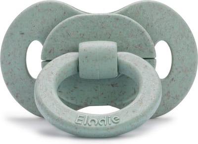 Elodie Mini Bamboe Fopspeen - Fopspeen - Fopspeen 0-6 md - Latex/Rubber - Mineral Green