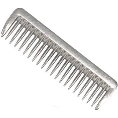 Aluminium paardenhaar kam T de T