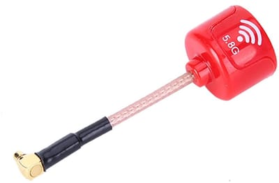 NTHProducts - 5.8GHz Antenne - Hoogwaardige Signaalontvangst - Rood - High Gain Antenne - Geschikt voor Racing Drones - 3dBi Model