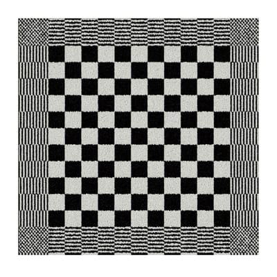 DDDDD Barbeque - Keukendoek - Set van 6 - Keukenhanddoeken - 50x55cm - Zwart