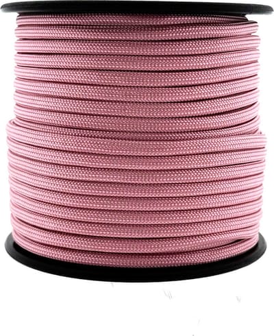 Paracord 550 type III Pastel Roze-30 mtr