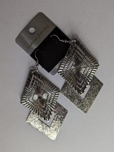 Amodi Oorhanger - Lange Oorbellen - Mode - Groot - Bohemien - Zilverkleurig