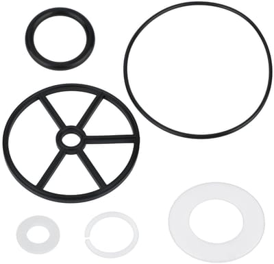 Dailygoods- Zwembadfilterspinpakkingset - 6 Stuks - Rubber O-Ring - Compatibel met Hayward Vari-Flo - Afmetingen zoals afgebeeld - Complete kit met diverse pakkingen - Filterpakkingset