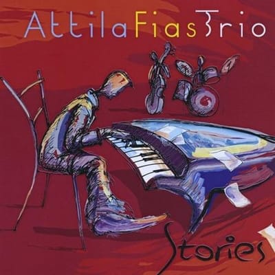 CD ATTILA FIAS TRIO - Stories ESPCD101 Niet Japan Jazz Gebruikt blue