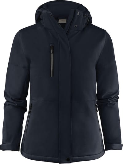 Printer SOFTSHELL OVERLANDING LADY 2261070 - Donker marine - XS