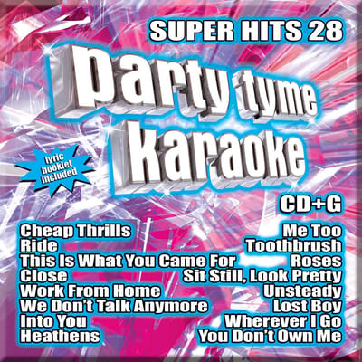 Karaoke Super Hits Volume 28 voor Feestjes en Evenementen