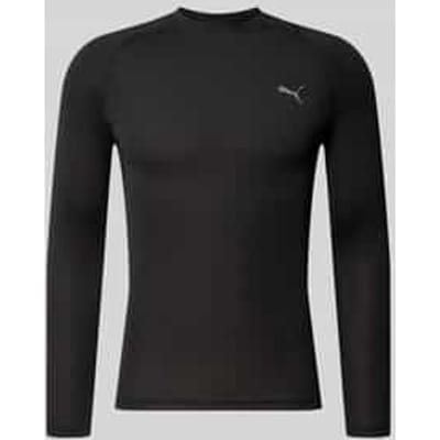 Slim Fit sport-t-shirt met logoprint model 'PWRMODE'