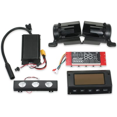 Elektrische scooter 36V 350W borstelloze motorcontroller Digitaal displaypaneel Cover koplamp elektrisch
