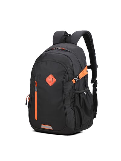 Aoking Rugzak Uniseks BLACK AND ORANGE