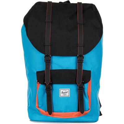 Little America herenrugzak Blue Bird/zwart/ember Glow