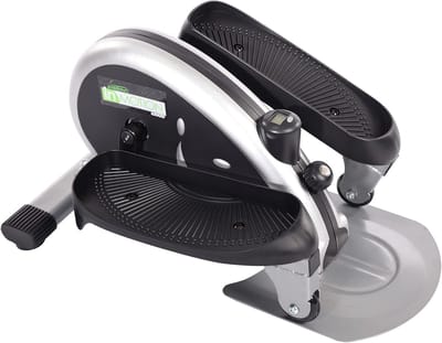Compacte Zittende Elliptische Trainer voor Thuis - Voetpedaaltrainer voor Effectieve Cardio en Spiertraining