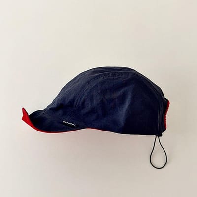 Nieuwe Dubbelzijdige Baseballpet Sneldrogend Bergstijl Vrijetijds Zonnehoed Ademend Zacht Dunne Rand Hip-Hop Petten Buiten blue