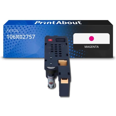 PrintAbout huismerk Toner 106R02757 Magenta Geschikt voor Xerox