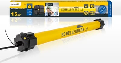 Elektrische Rolluikmotor 40 Nm voor Kunststof Rolgordijnen met Draadloze Bediening