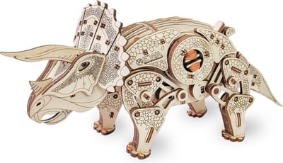 Eco-Wood-Art Triceratops - Houten Modelbouw