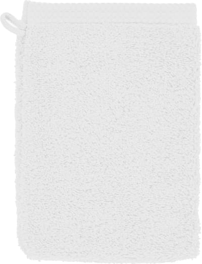 Tiseco Home Studio - Washand DELUX - - SET/10 - 100% katoen - 550 g/m² - met ophanglus - 100% katoen - superzacht en zeer absorberend - 15x21 cm - Wit