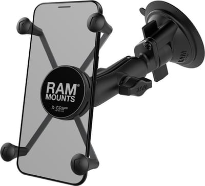 RAM® X-Grip® Large Phone Mount with RAM® Twist-Lock™ Suction Cup Base