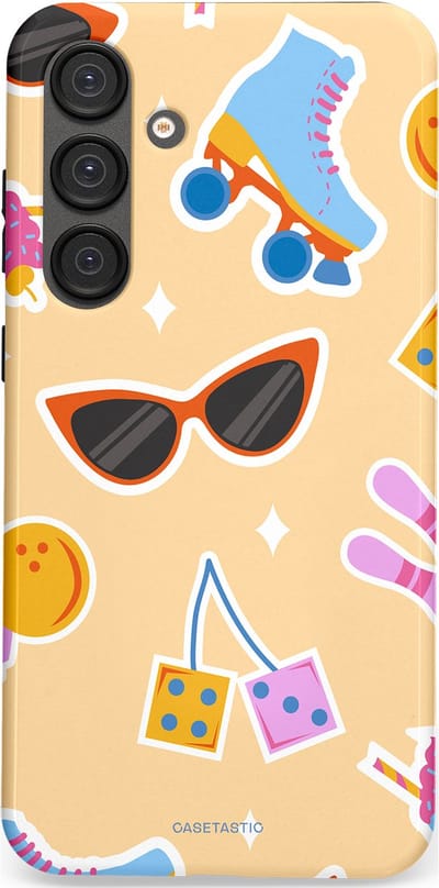 Casetastic Hoesje Geschikt voor Samsung S25 Plus - Stijlvolle Beschermende Duo-layer Case - Milkshake vibes