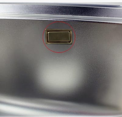 Overloopkop set - Afvoerbuis gootsteen - Gootsteen reparatie - Vierkante interface - 635x40mm - Wit