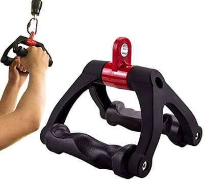 Ergonomische D-handgreep kabelbevestiging voor sportschool - Antislip en comfortabele grip voor optimale krachttraining
