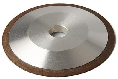Diamantslijpschijf - Schuurschijf beker - Metaal bewerken - Harsbinding - 100 x 10 mm - Zilver