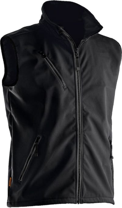 Jobman 7502 Softshell Vest 65750271 - Zwart - M