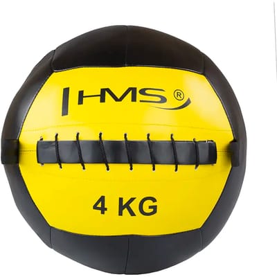 HMS WLB Serie - Fitnessbal - Skór Synthetisch - 4kg - Geel